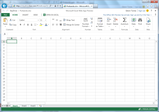 Excel Web